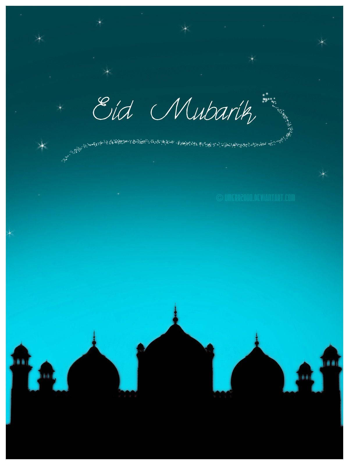 Celebrating The Spirit Of Eid In Harmony And Peace Wallpaper