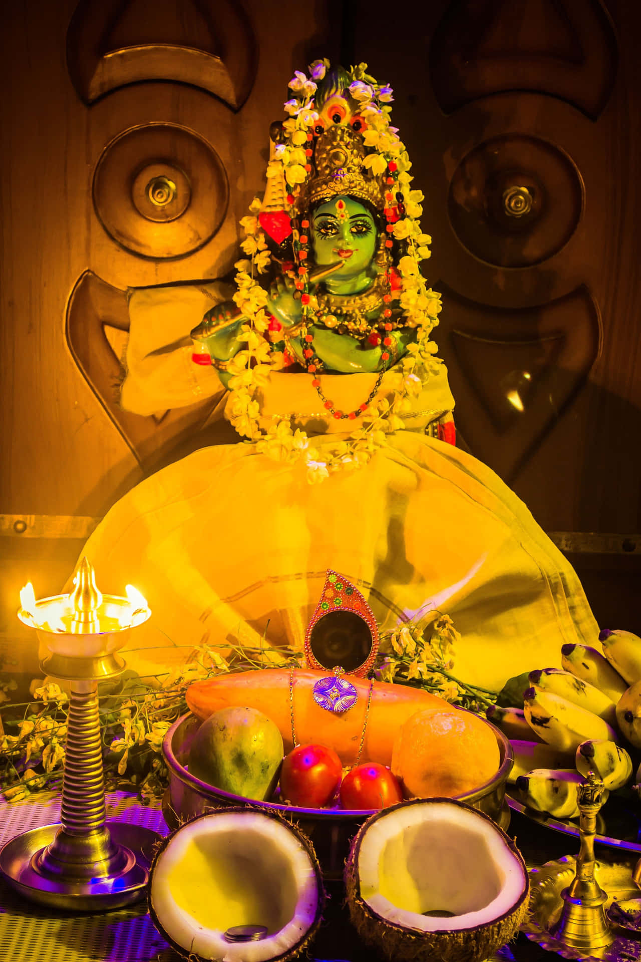 "celebrating Vishu, The Festival Of Light And Prosperity"