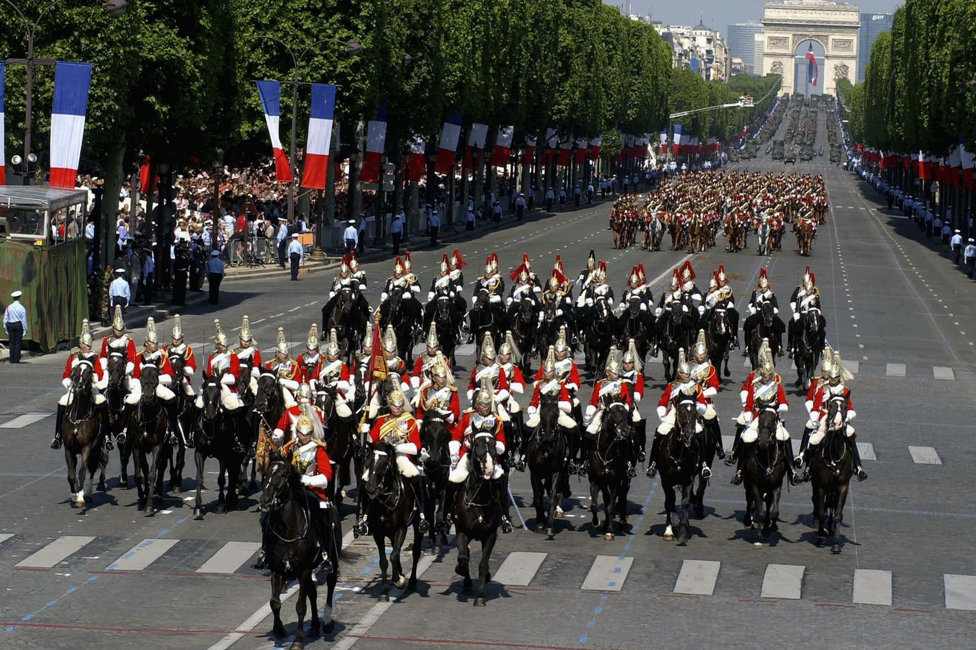 Celebration Of Freedom: Bastille Day In France Wallpaper