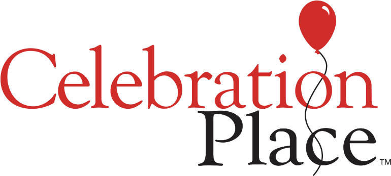 Celebration Place Logo With Balloon PNG