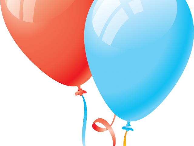 Celebratory Birthday Balloons PNG