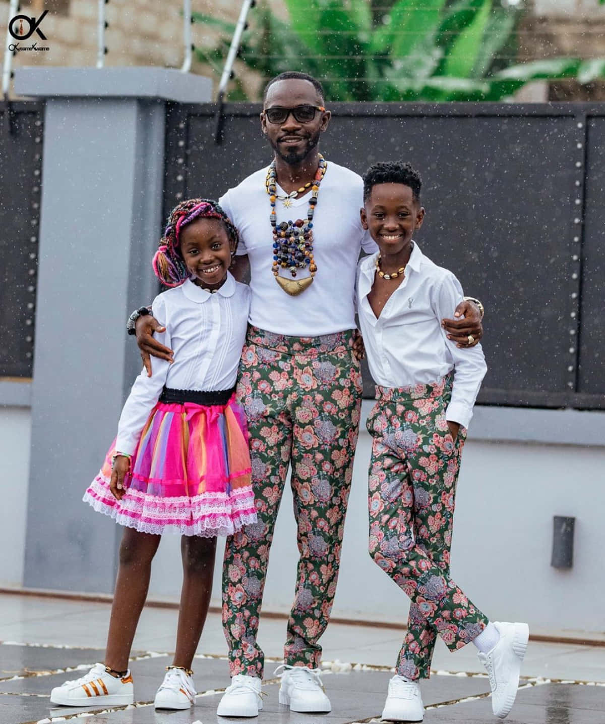 Okyeame Kwame Celebrity Baby Picture