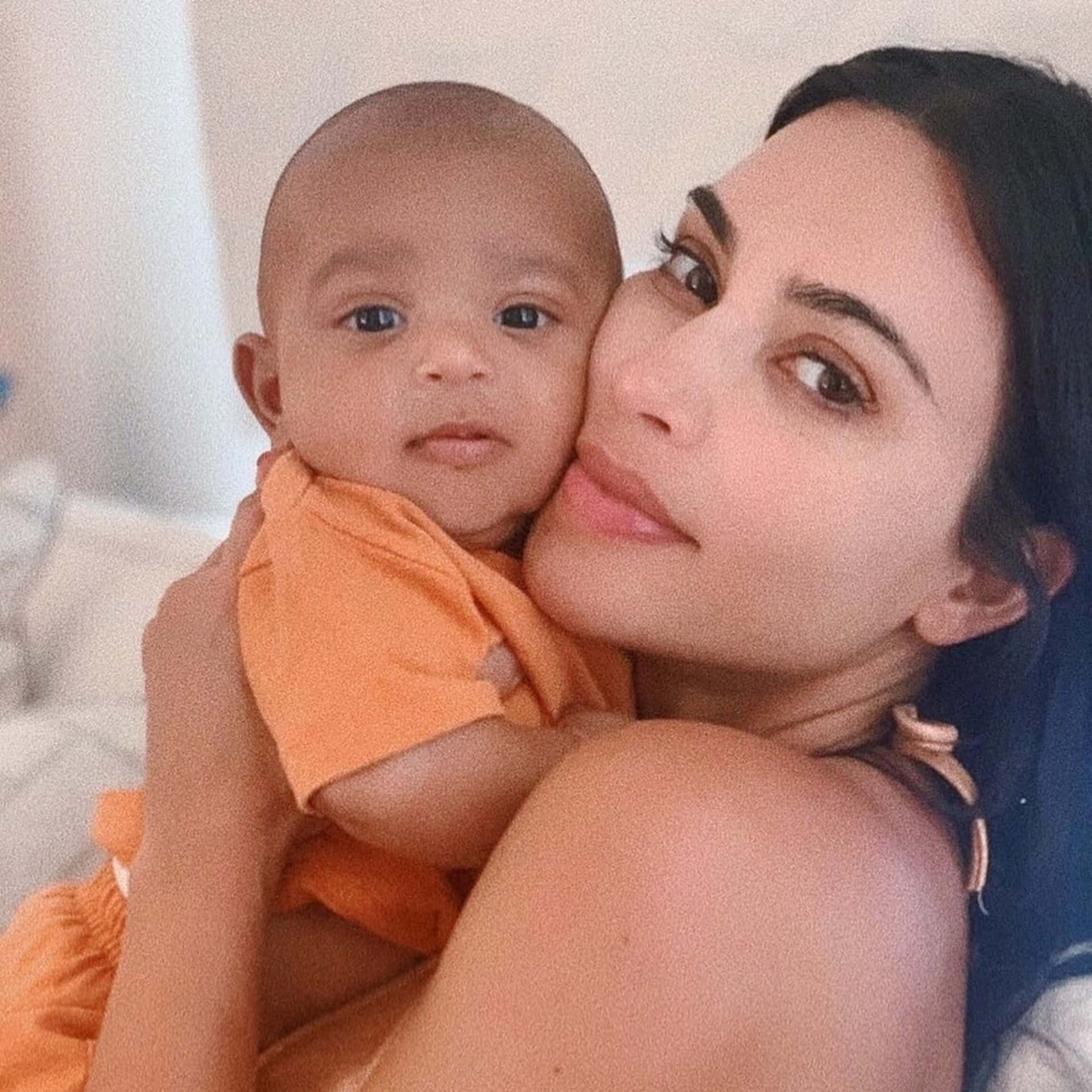 Celebrity Baby Kim Kardashian Picture