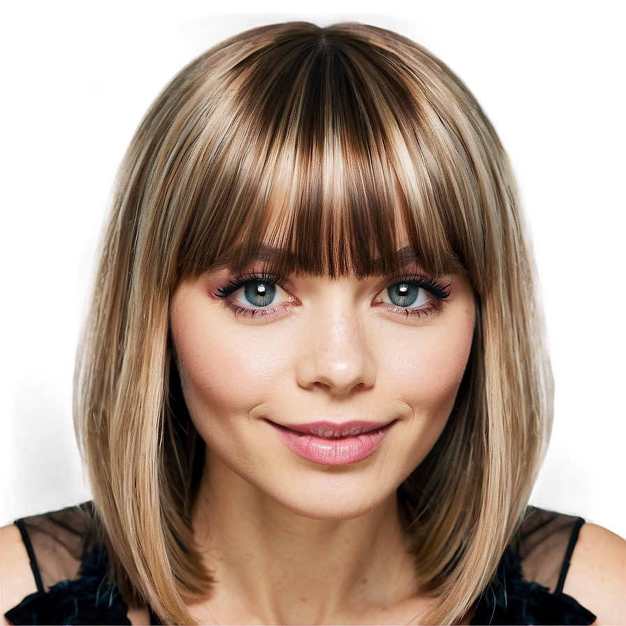 Celebrity Bangs Ideas Png 88 PNG
