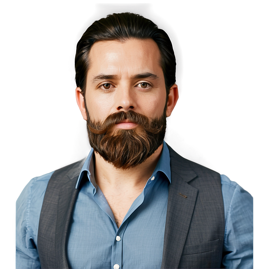 Celebrity Beard Styles Png 05042024 PNG