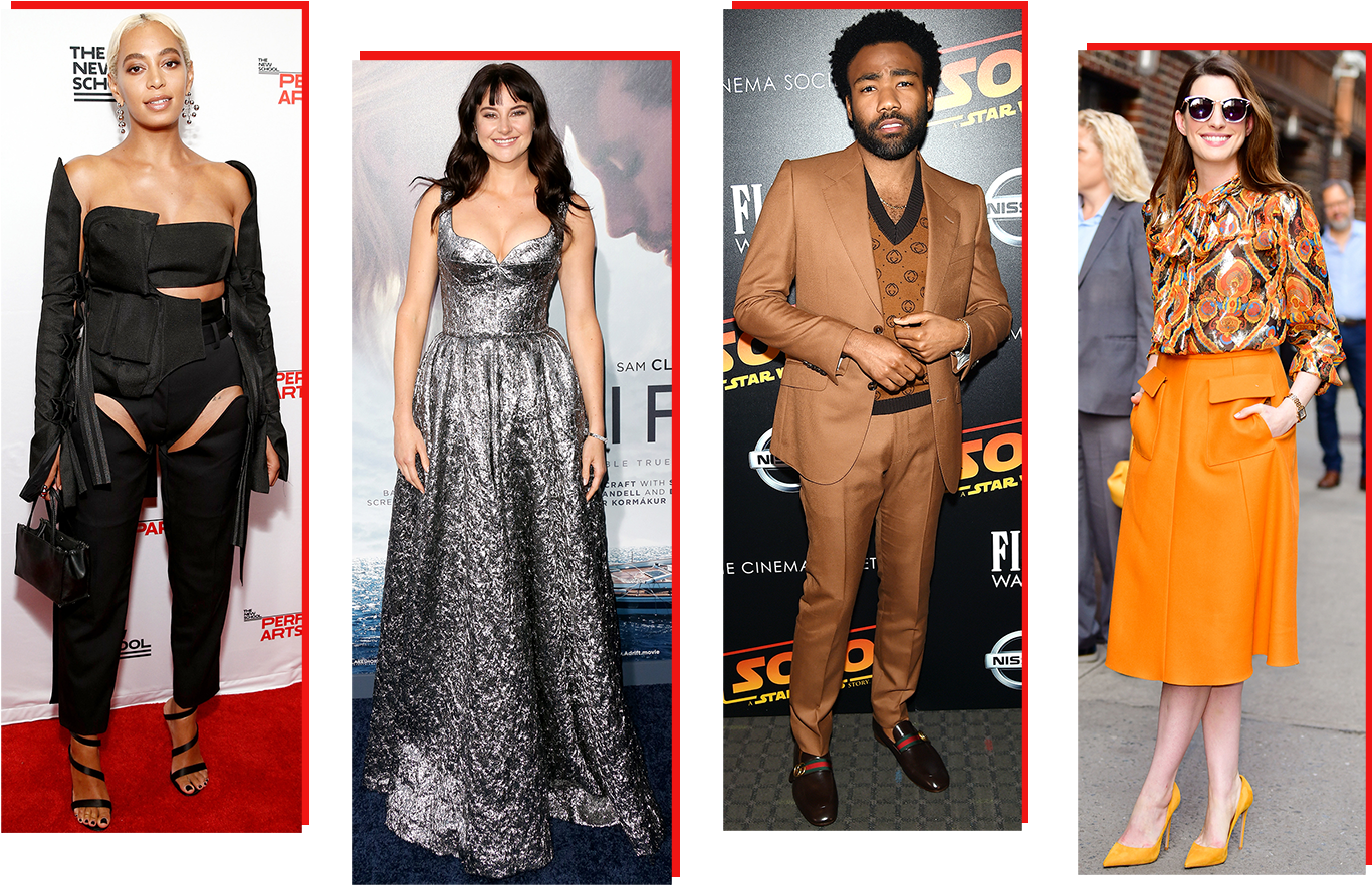 Celebrity Red Carpet Fashion Styles PNG