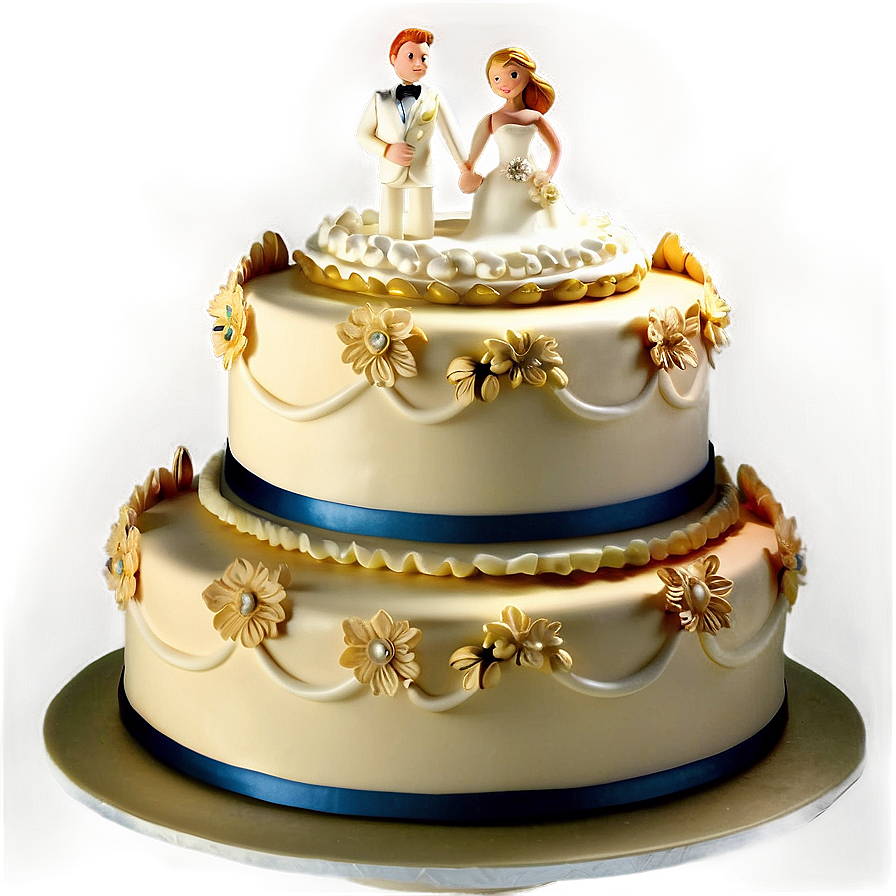 Celebrity Style Wedding Cake Png 51 PNG