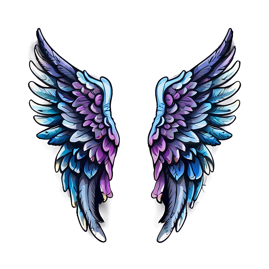 Download Celestial Angel Wings Clipart Png 05042024 | Wallpapers.com