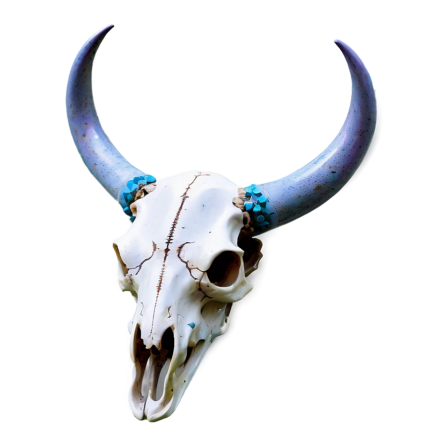 Celestial Cow Skull Png Qjf50 PNG