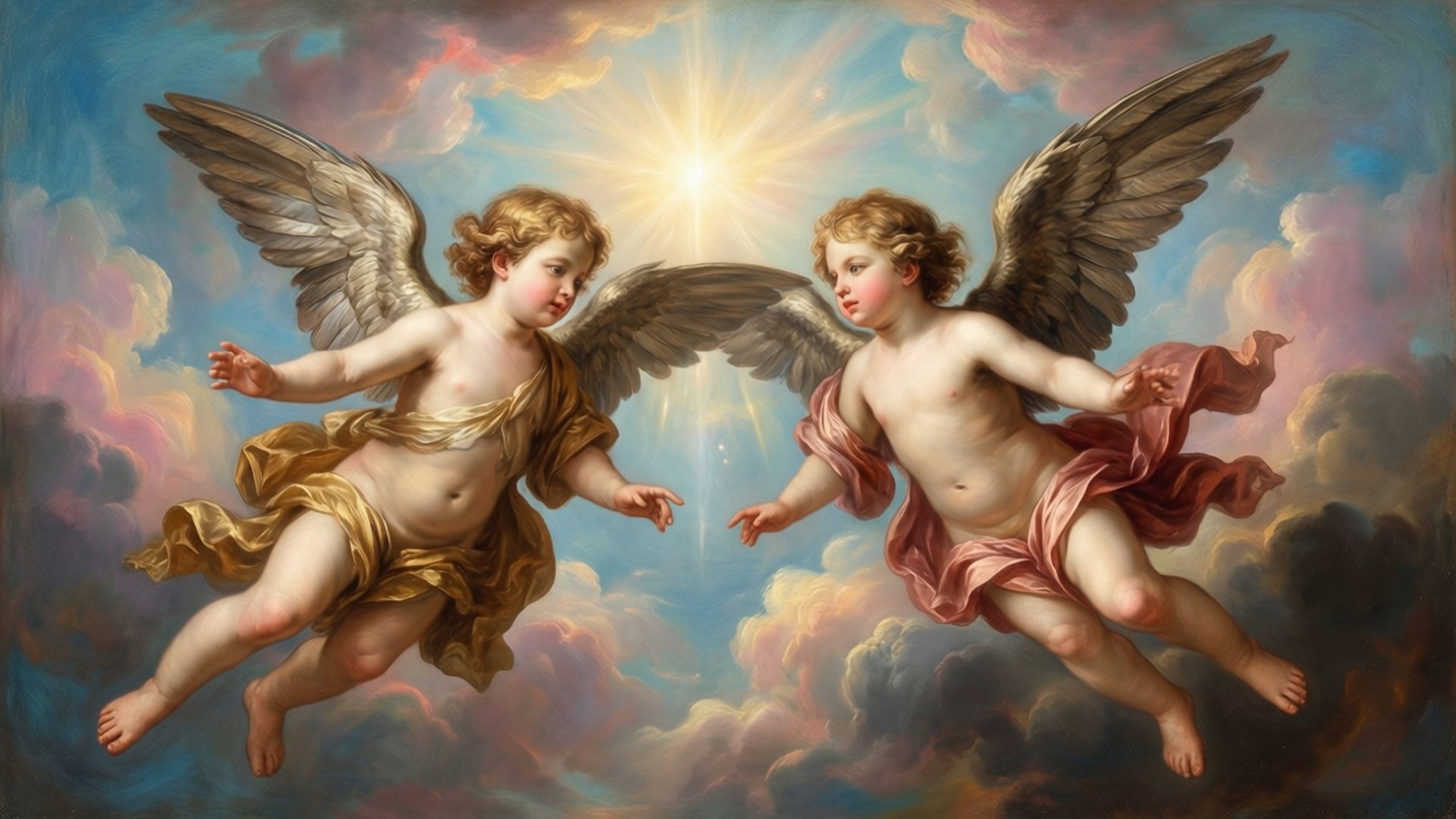 Celestial Flight Wallpaper