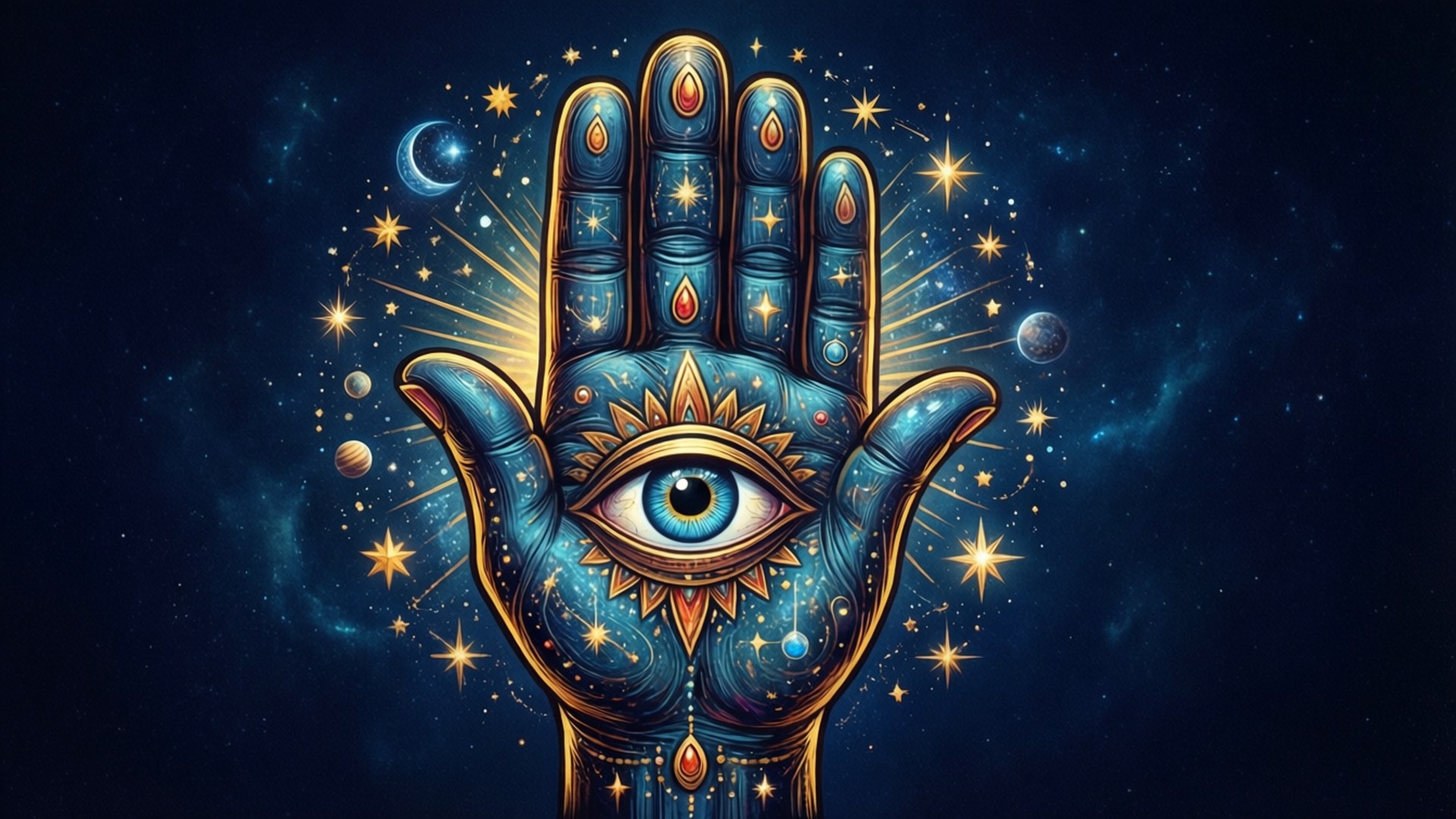 Mata Hamsa Surgawi Wallpaper