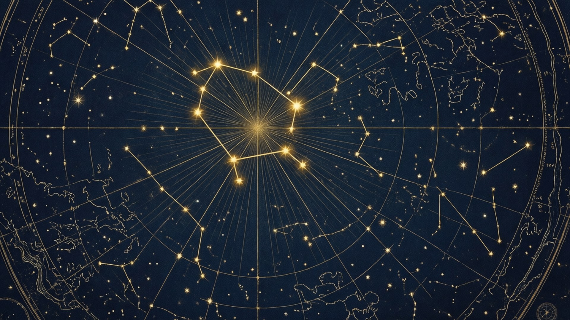 Peta Libra Langit Wallpaper