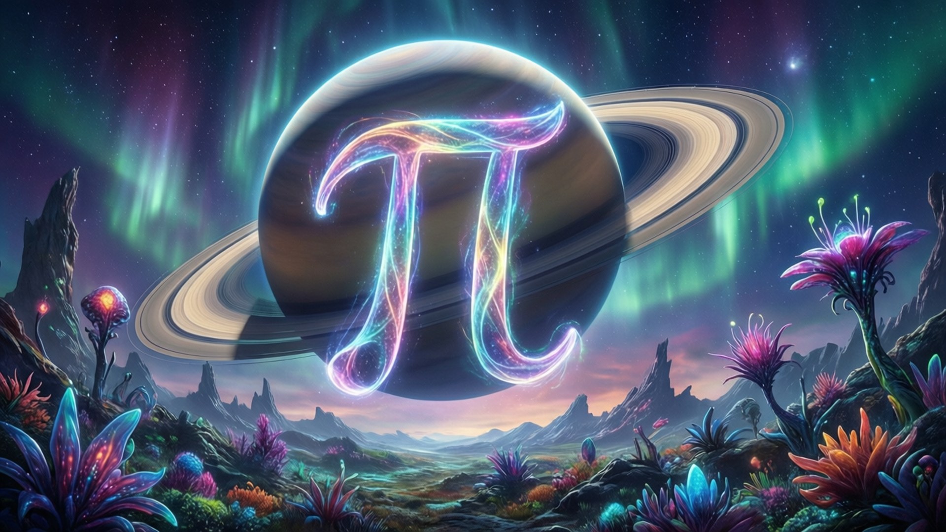 Planeta Pi Celestial Papéis de Parede