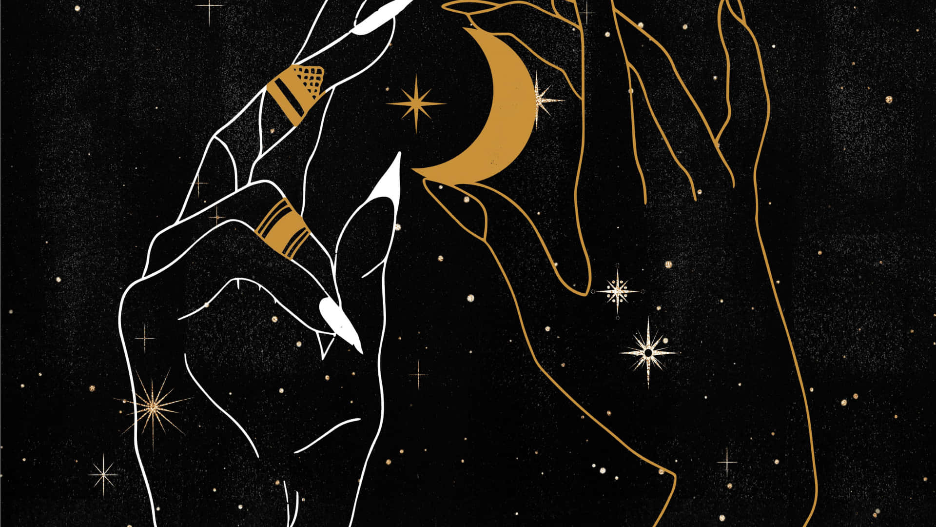 Celestial_ Touch_ Among_ Stars Wallpaper