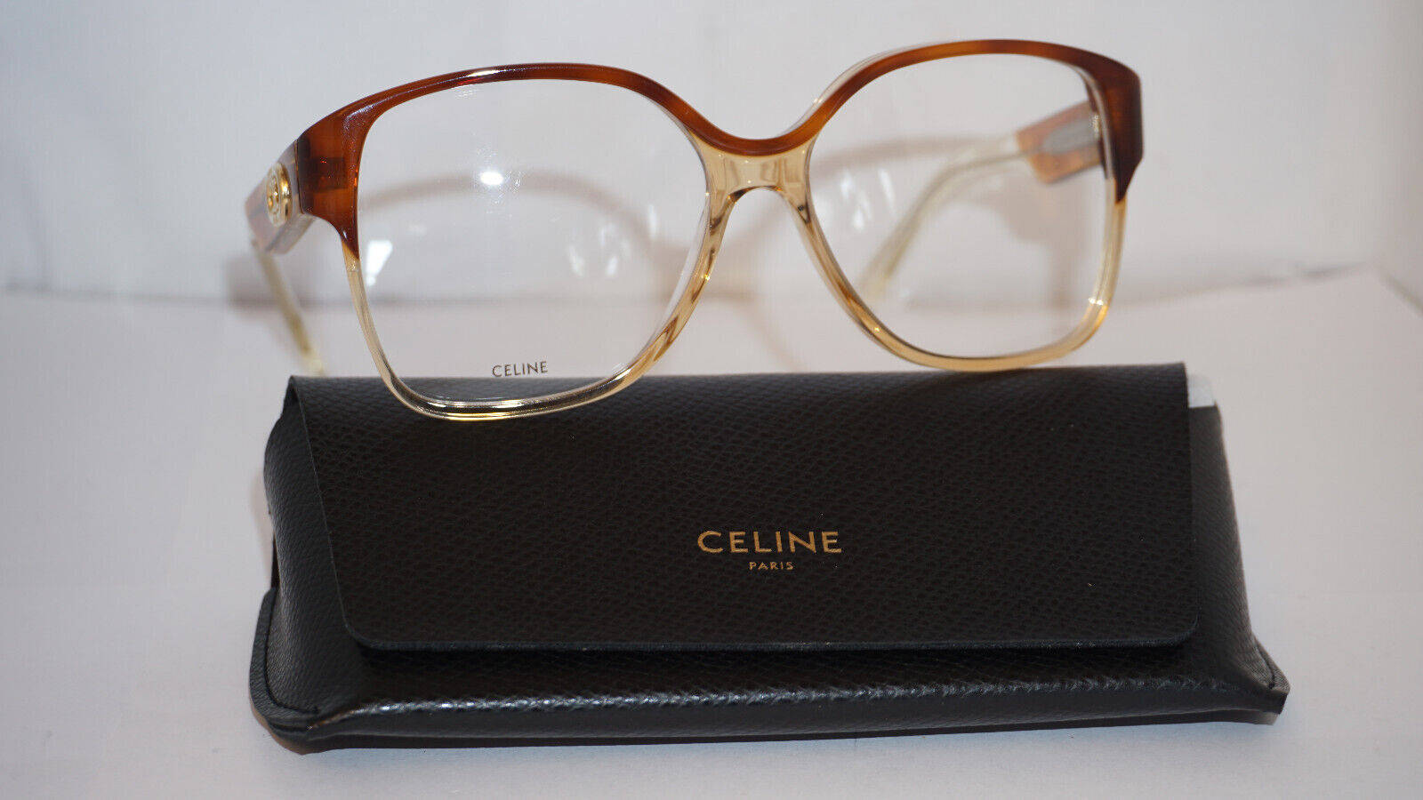Captivating Celine Eyewear with Luxurious Case Wallpaper