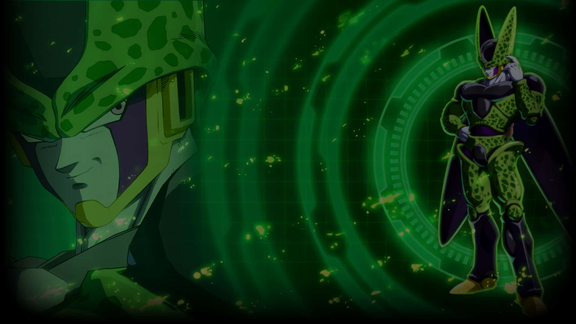 The epic Cell Games!" Wallpaper