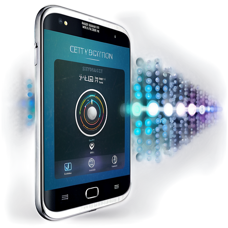 Cell Phone With Ai Features Png Nxs92 PNG