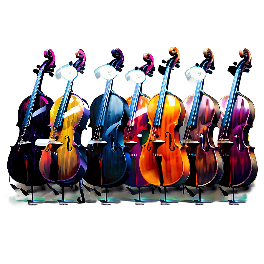 Cello In A Gothic Setting Png 81 PNG