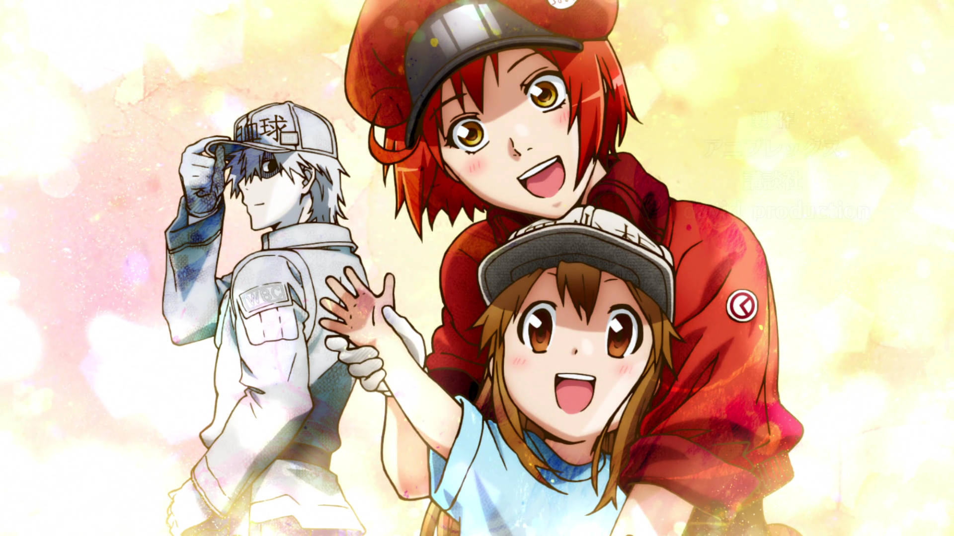 Download Cells At Work Anime Characters Wallpaper 