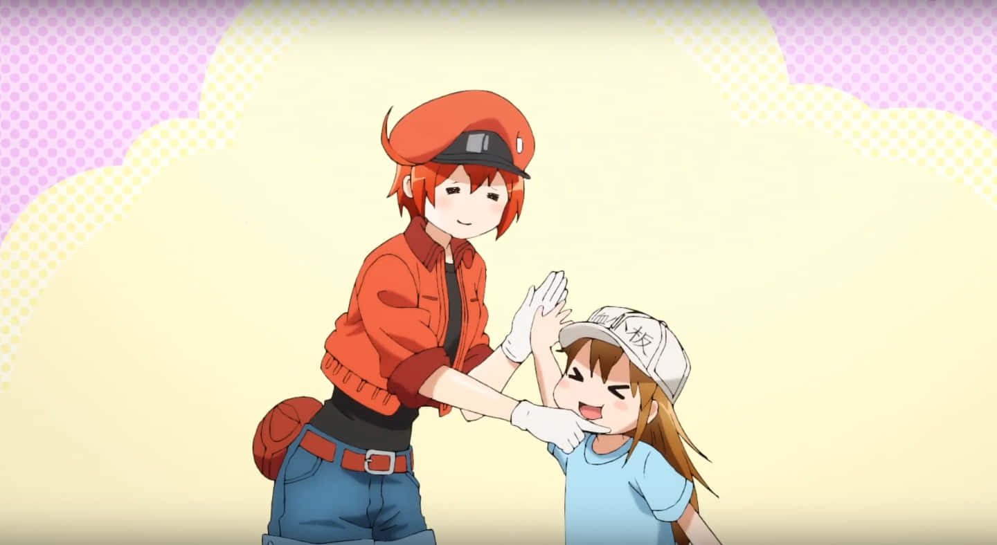 A Girl Is Holding A Hand Of A Boy
