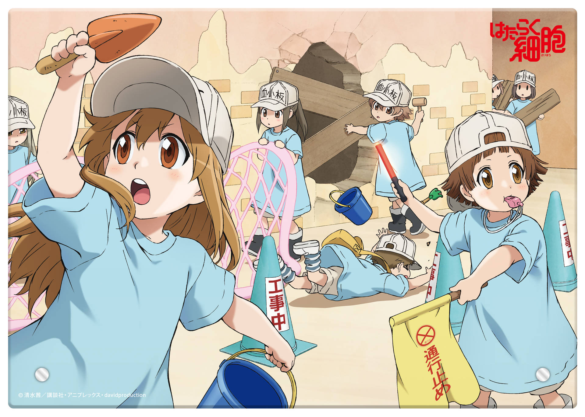 Cells At Work Platelets Working Wallpaper