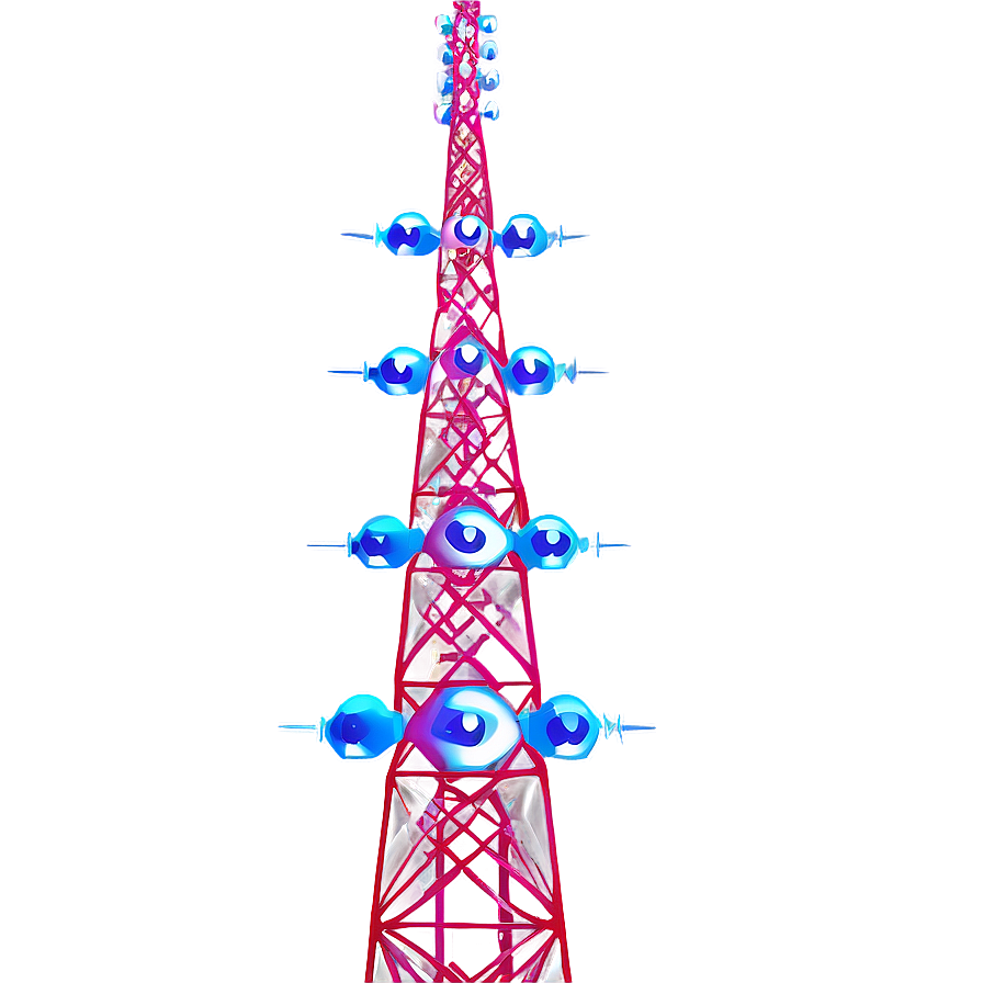 Cellular Network Tower Png 40 PNG