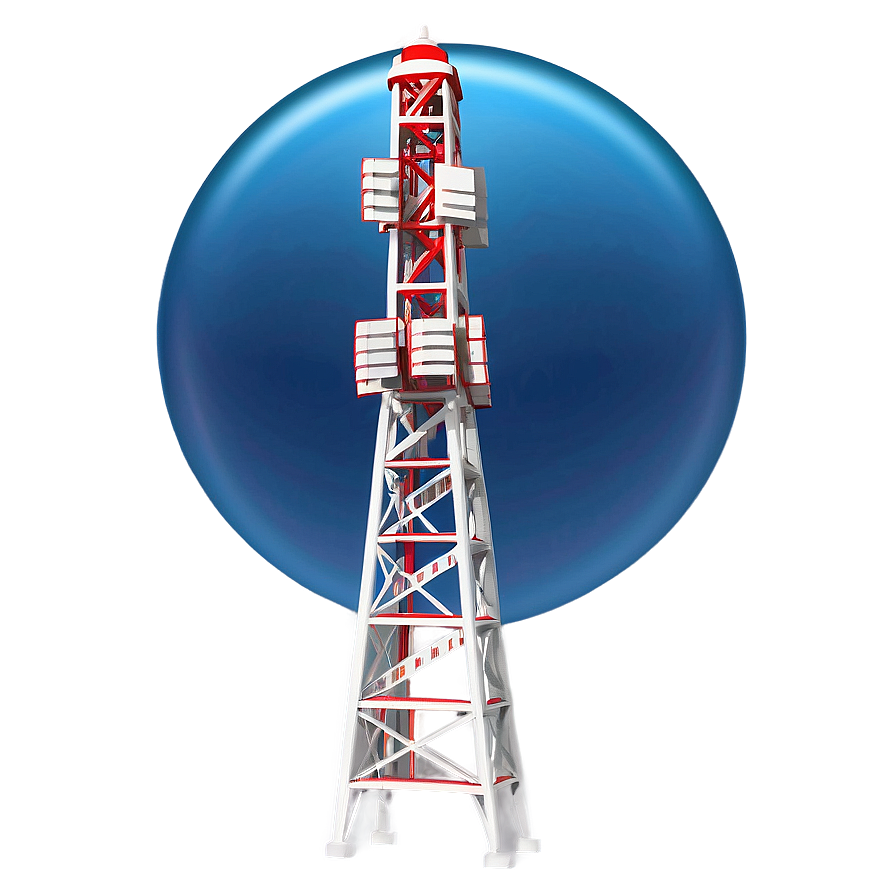 Cellular Network Tower Png Sdf7 PNG