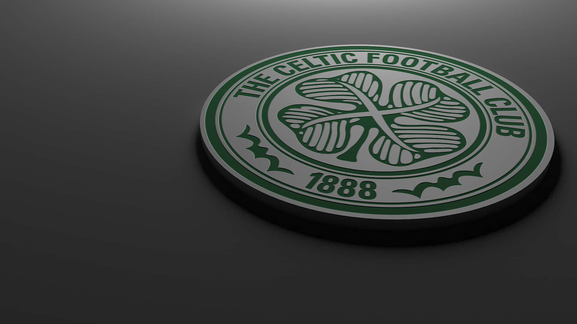 Sfondoper Desktop Ad Alta Definizione Del Logo Del Celtic Fc Sfondo