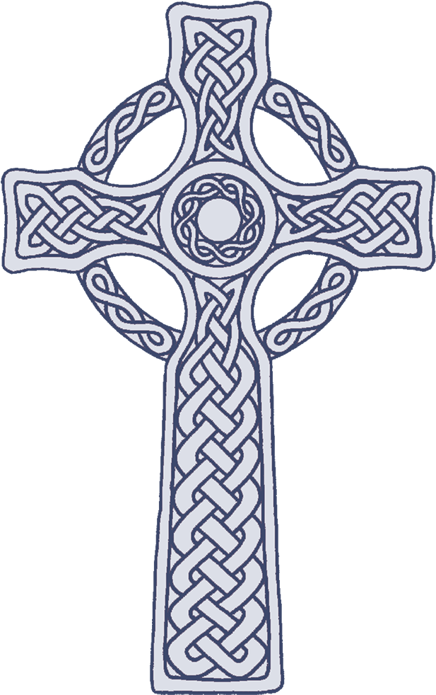 Celtic Cross Illustration PNG
