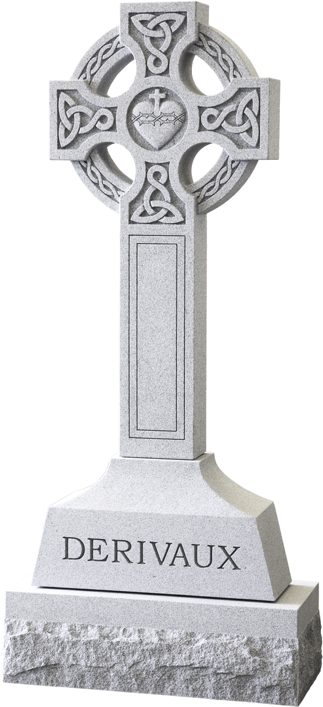 Celtic Cross Tombstone D E R I V A U X PNG