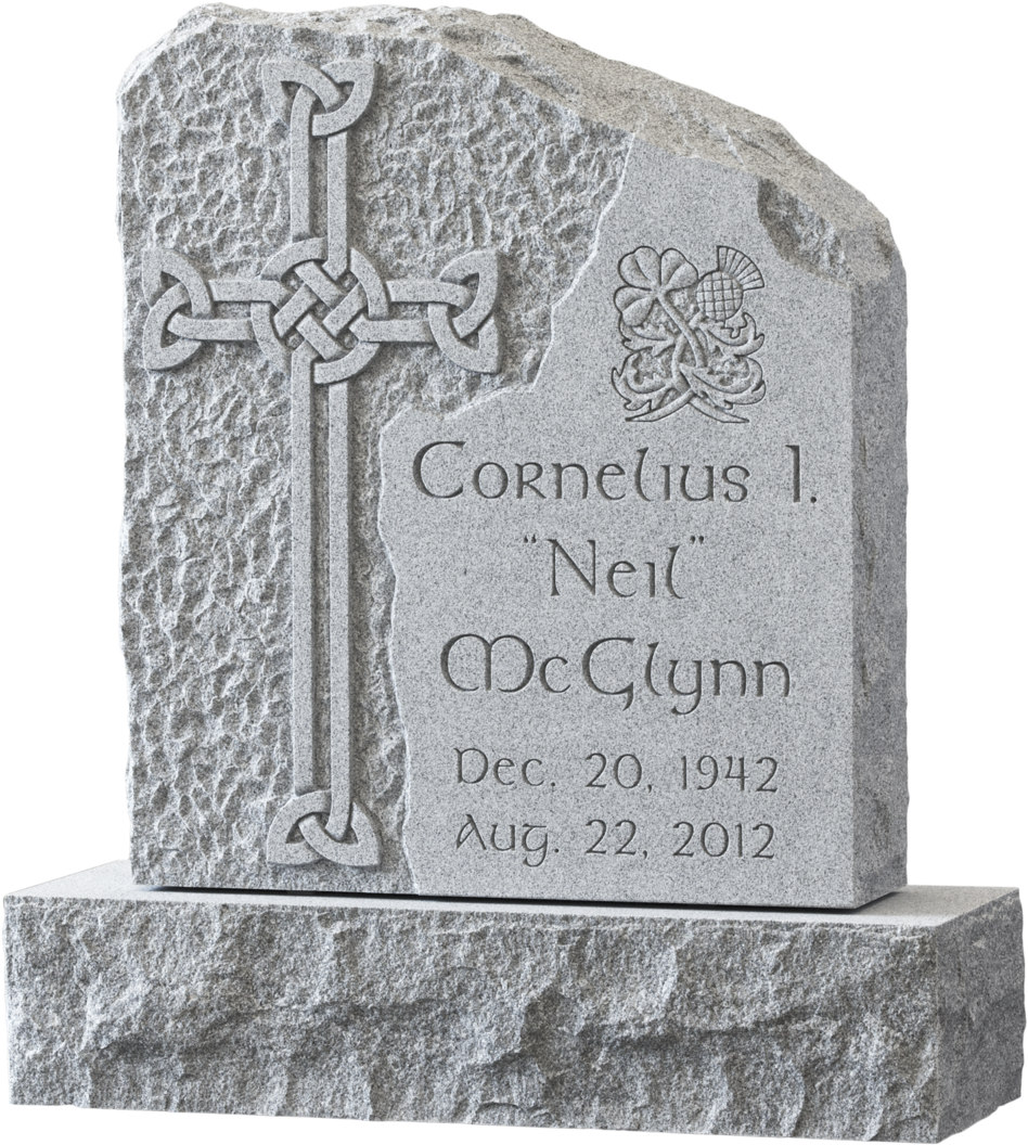 Celtic Cross Tombstone PNG
