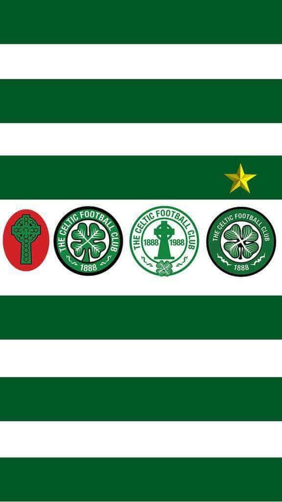 Lamaravillosa Imagen De Los Fieles Y Apasionados Seguidores Del Celtic. Fondo de pantalla