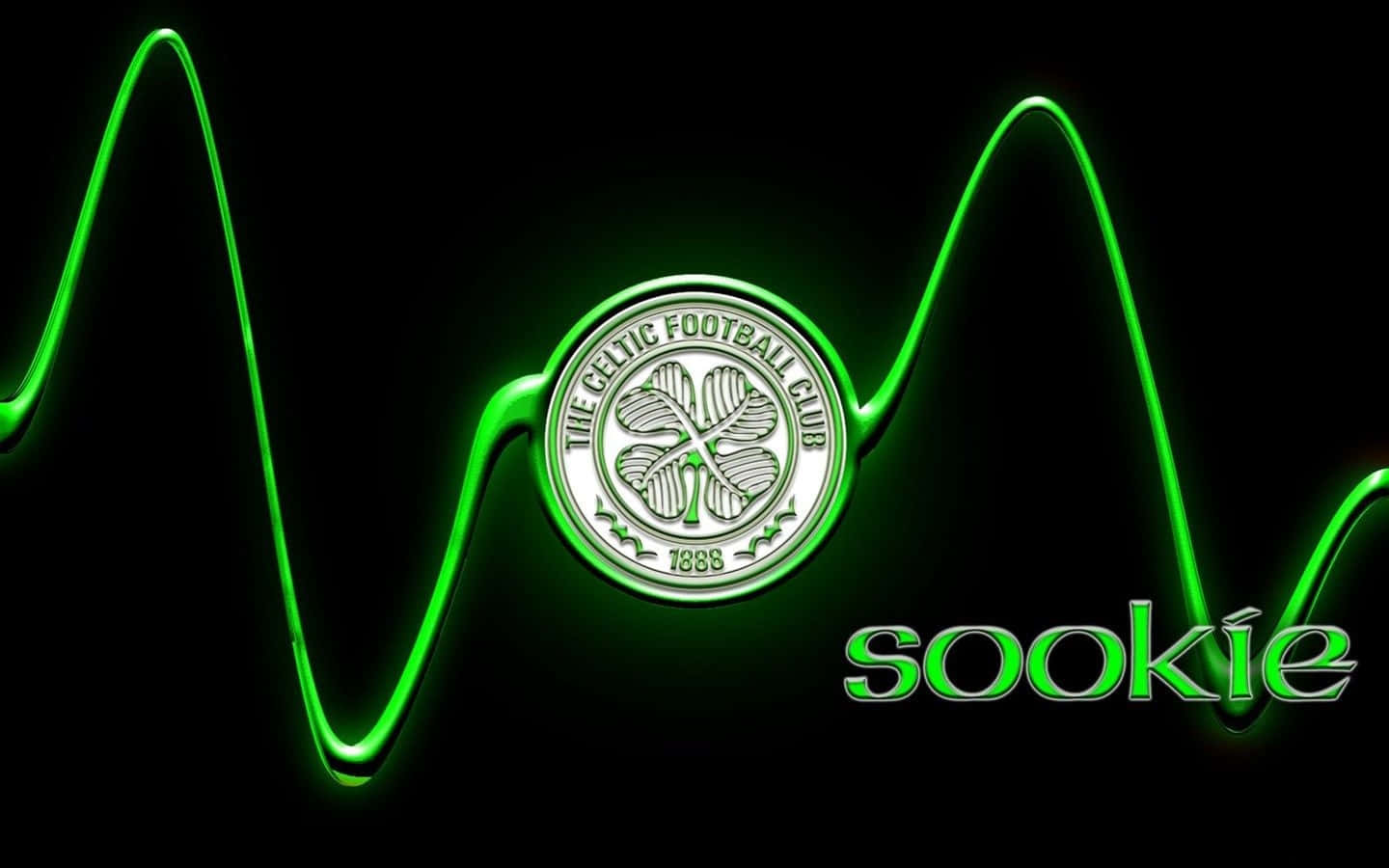 Celtic FC Pride - Featuring the Successful Team's Crest Wallpaper