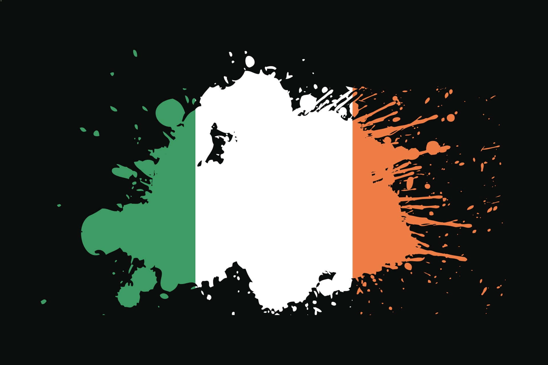Traditionellaplaketter Som Visar Irländskt Arv Wallpaper