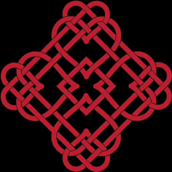 Celtic Knot Heart Tattoo Design PNG