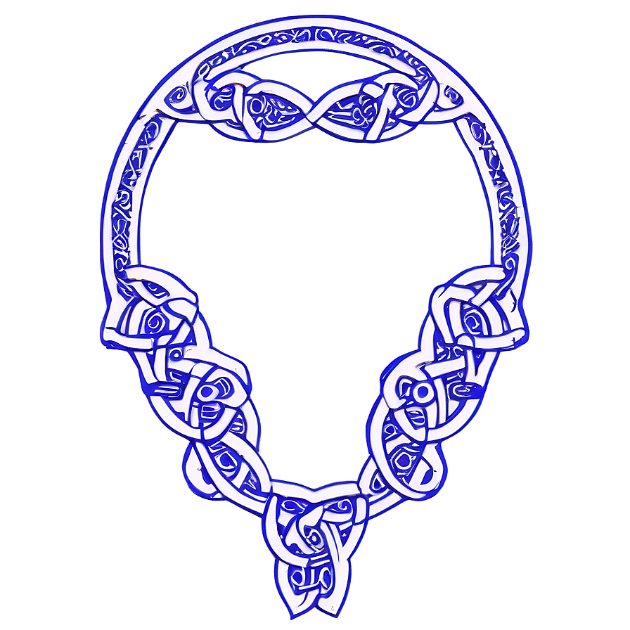 Celtic Neck Tattoo Blueprints Png 9 PNG