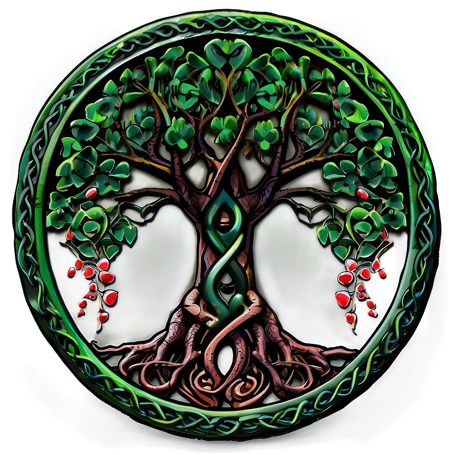 Celtic Tree Of Life Design Png Hsb PNG