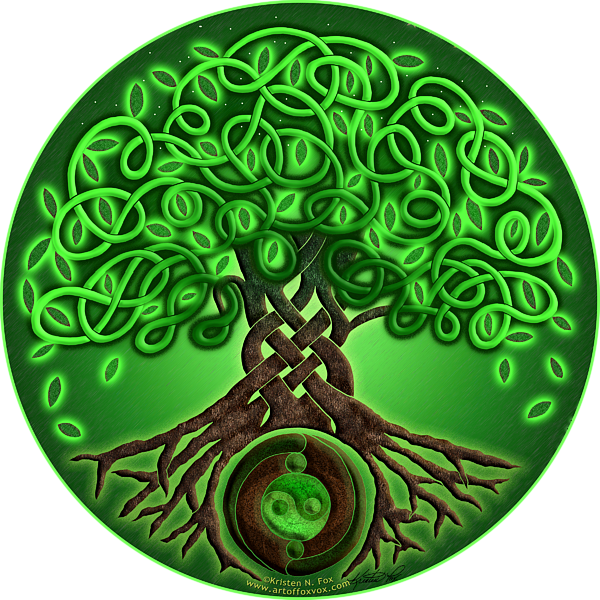 Celtic Treeof Life Artwork PNG