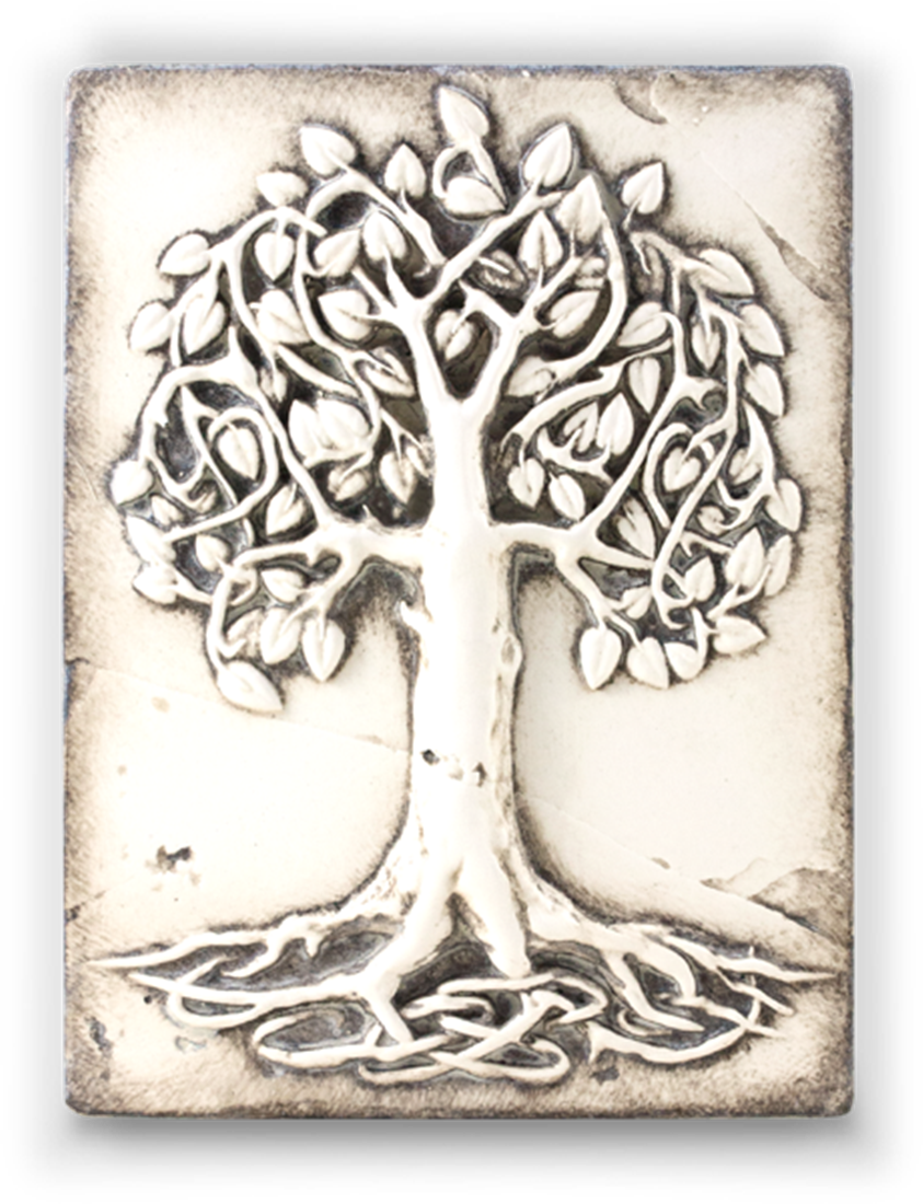 Celtic Treeof Life Carving PNG