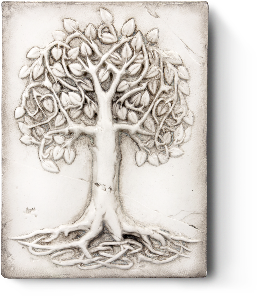 Celtic Treeof Life Carving PNG
