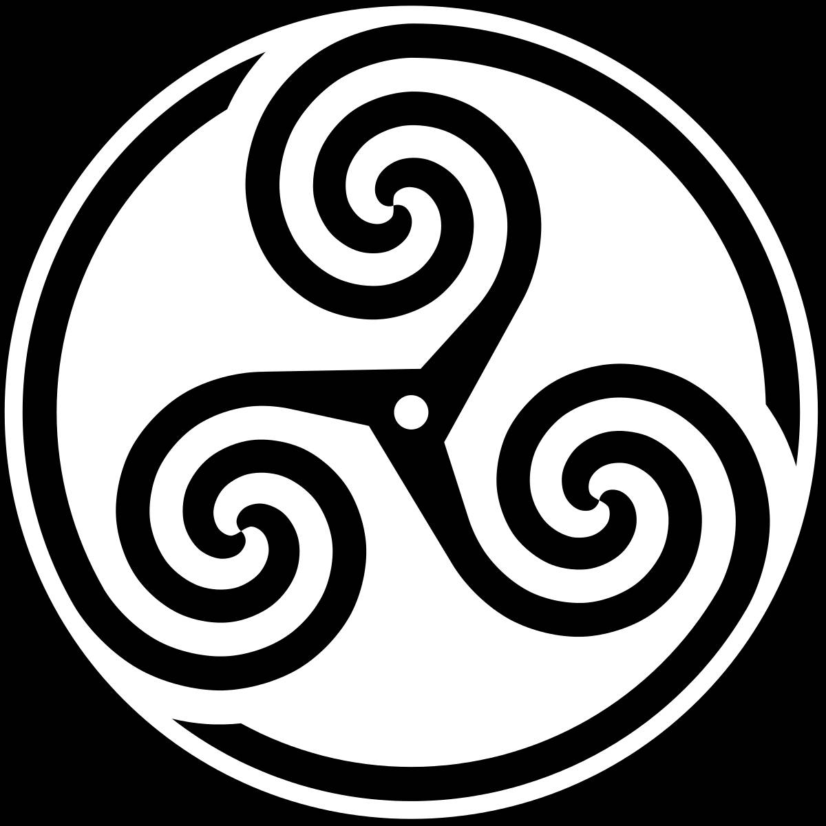 Celtic Triskelion Shield
