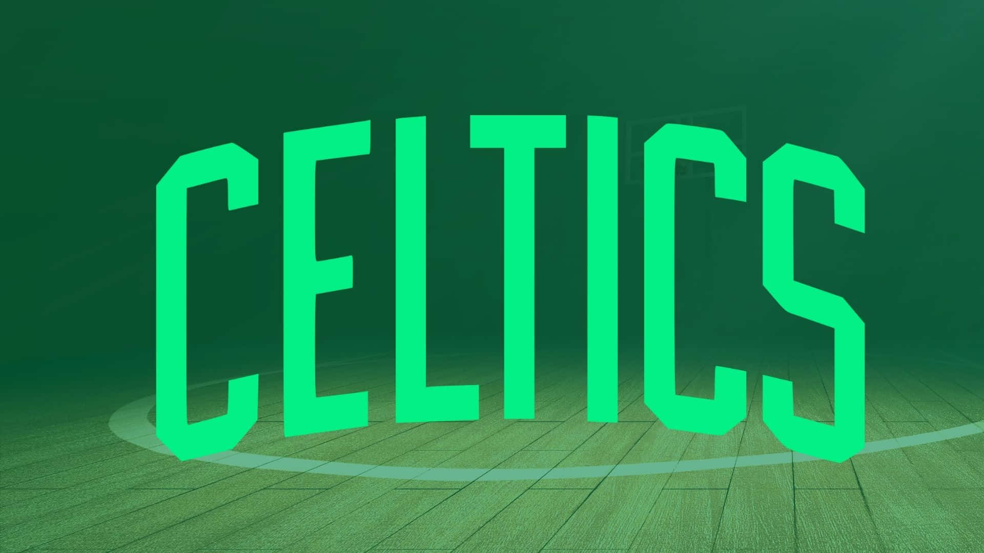 Stigatill Toppen Med Boston Celtics. Wallpaper