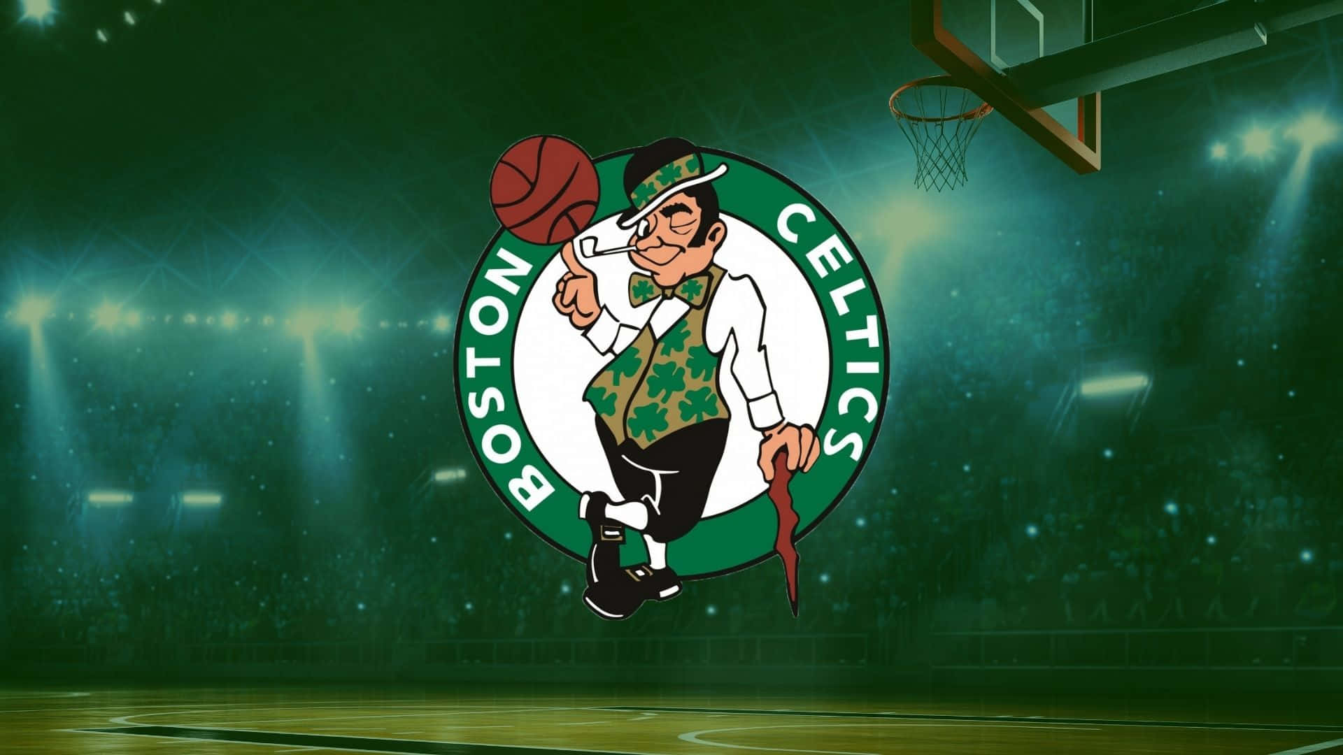 ¡celebrael Éxito Con Los Boston Celtics! Fondo de pantalla
