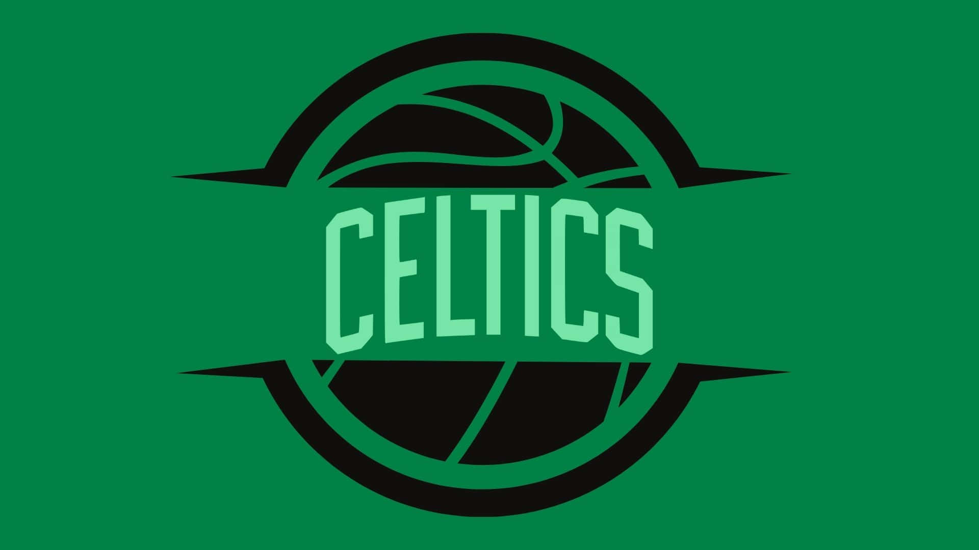 Abbracciala Grandezza Dei Boston Celtics. Sfondo