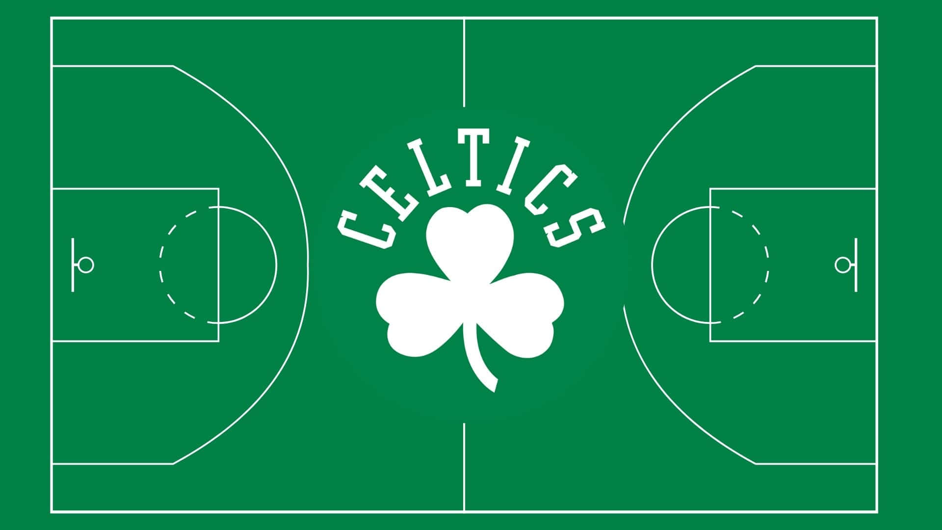 The Boston Celtics unify as one to conquer their next win. Wallpaper