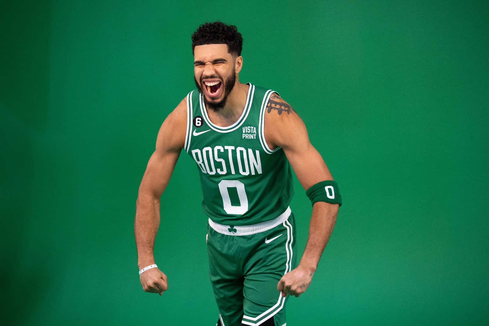 Preparándosepara La Escalada De Los Boston Celtics Hasta La Cima De La Nba. Fondo de pantalla