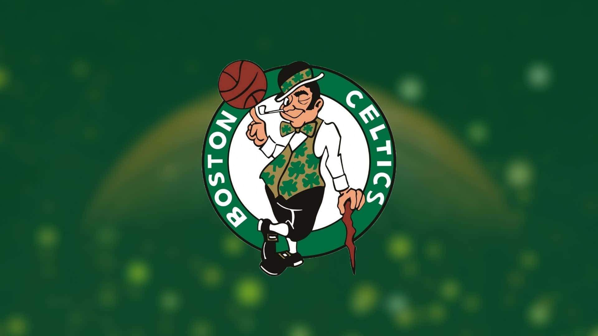 The Boston Celtics [Following their] 5th NBA Championship Victory Wallpaper