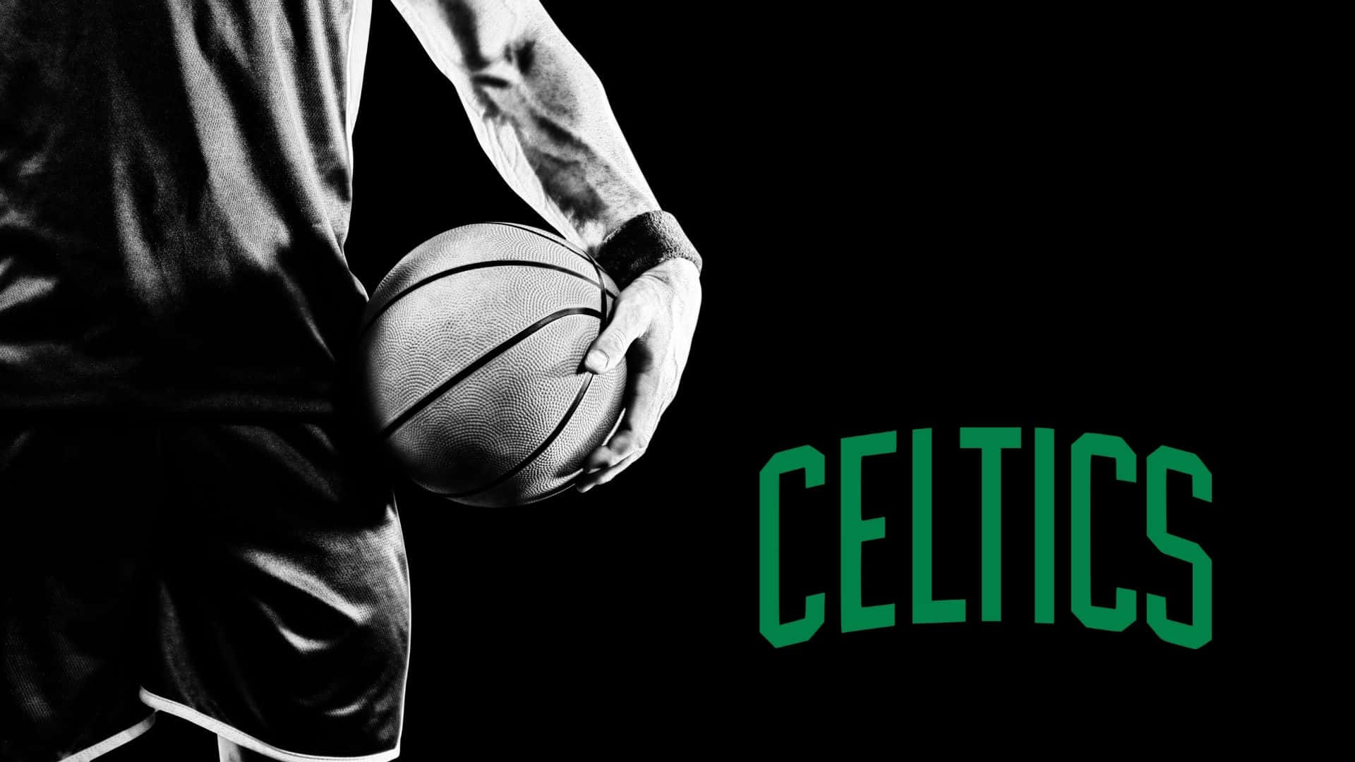 Iboston Celtics Incitano La Propria Squadra Durante Una Partita Casalinga. Sfondo