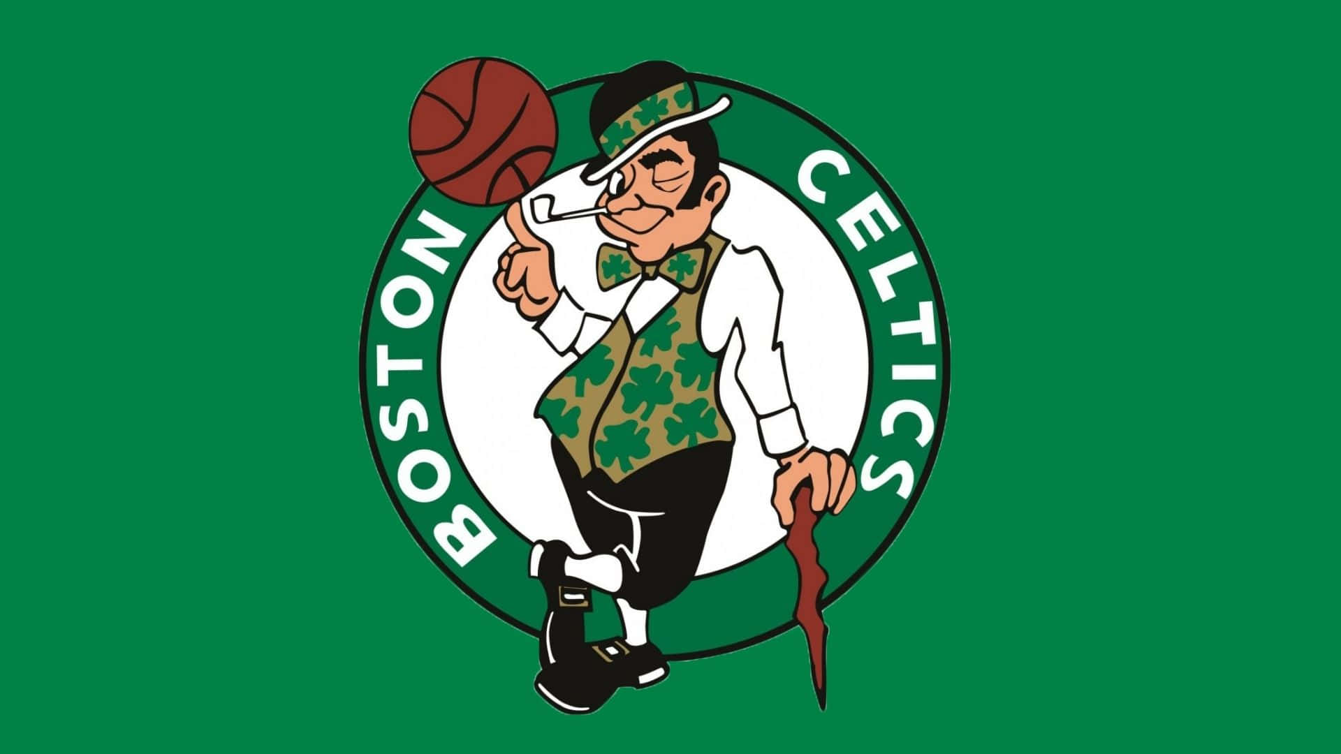 The iconic Celtics logo is instantly recognisable. Wallpaper