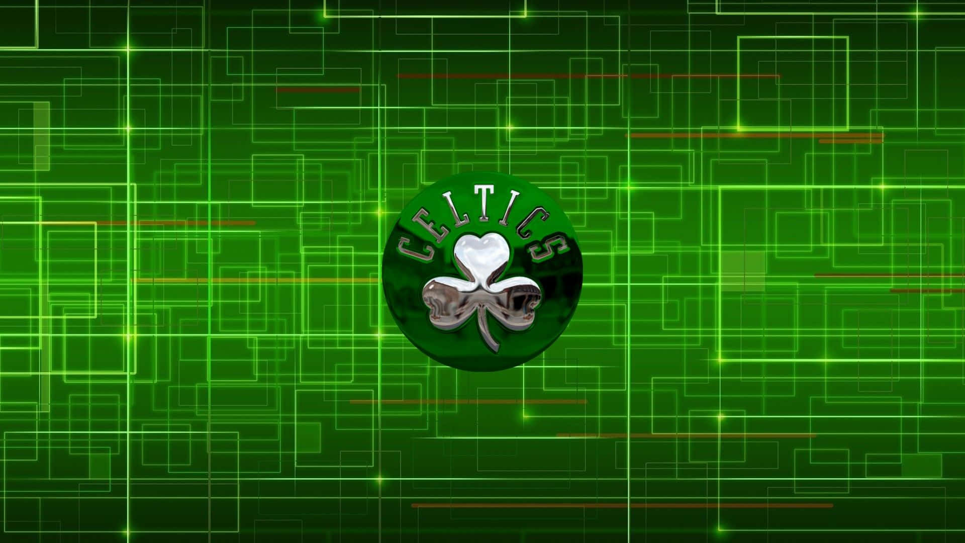 Det officielle logo af Boston Celtics Wallpaper